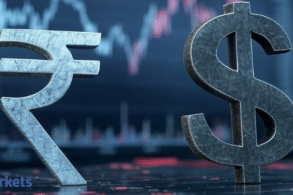 Rupee ends lower on foreign banks' dollar bids, dip in regional peers