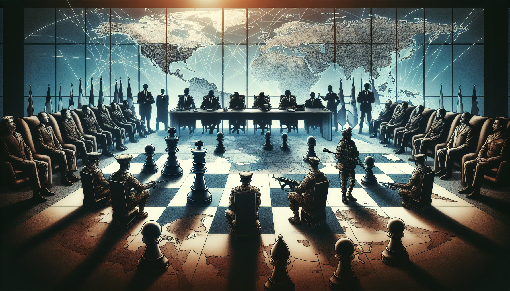 Conflicts in Geopolitics: A Study of Modern Warfare